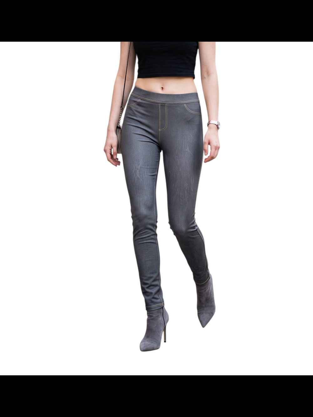 High-Rise Women’s Jeggings — Pajama Jeans Stretch Slim Fit